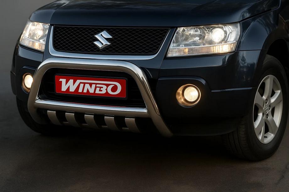 Suzuki Grand Vitara 2005-2017 Parabullbar Winbo (Acciaio Inox) Foto 1