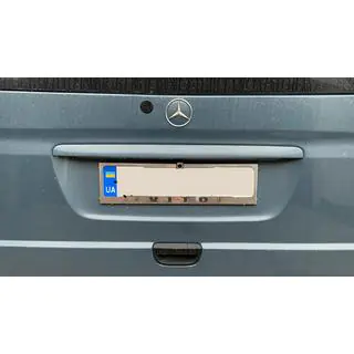 Cornice Targa Cromo (1 pz, Acciaio Inox) foto 2