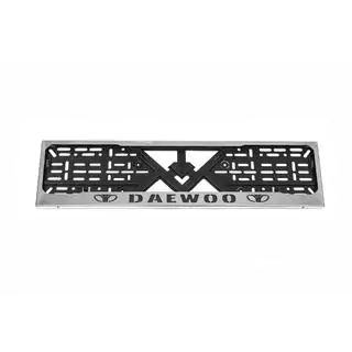 Cornice targa cromata Daewoo (1 pz, acciaio inox) foto 1