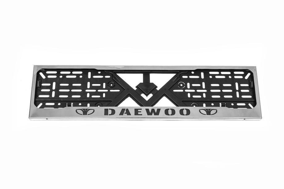 Daewoo Cornice targa cromata Daewoo (1 pz, acciaio inox) Image