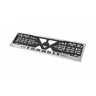 Cornice Targa Cromo (1 pz, Acciaio Inox) foto 2