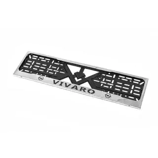 Cornice Targa Cromo (1 pz, Acciaio Inox) foto 1