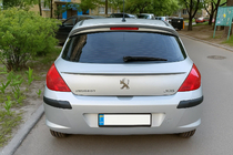 Peugeot 308 2007-2013 Spoiler Libao (Plastica ABS) foto 1