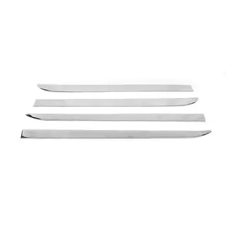 Coperture Modanature Porte in Acciaio Inox (4 pz) Renault Kangoo/Express 2021- foto 2