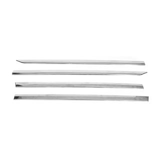 Modanature porta Carmos per AllSpace (4 pz, acciaio inox) foto 2
