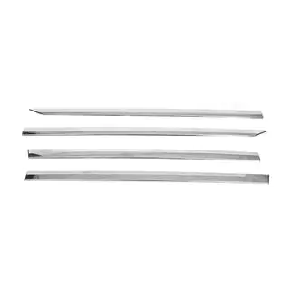 Modanature porta Carmos per AllSpace (4 pz, acciaio inox) foto 2