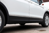 Volkswagen Tiguan 2016-2023 Modanature porta Carmos (4 pz, acciaio inox) foto 3