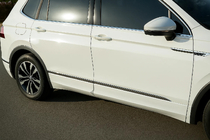 Volkswagen Tiguan 2016-2023 Modanature porta Carmos (4 pz, acciaio inox) foto 4
