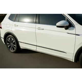Modanature porta Carmos (4 pz, acciaio inox) Volkswagen Tiguan 2016-2023 foto 4