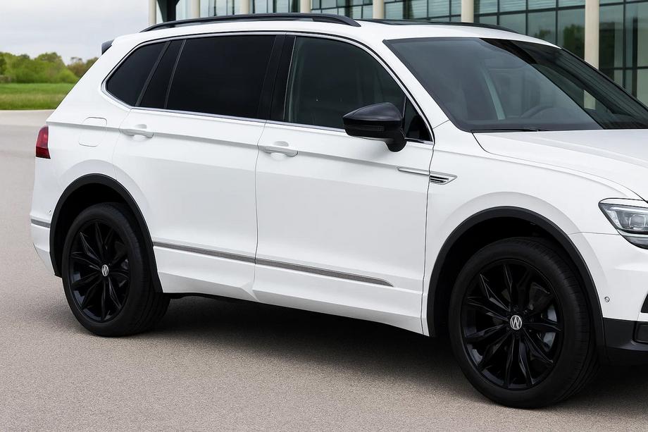 Volkswagen Tiguan 2016-2023 Modanature porta Carmos (4 pz, acciaio inox) Image