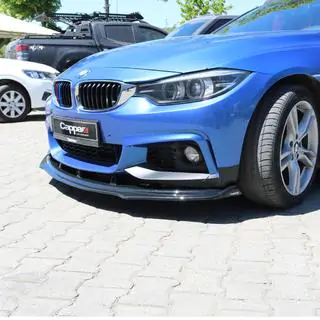 Labbro anteriore per paraurti M-Sport (nero) foto 2