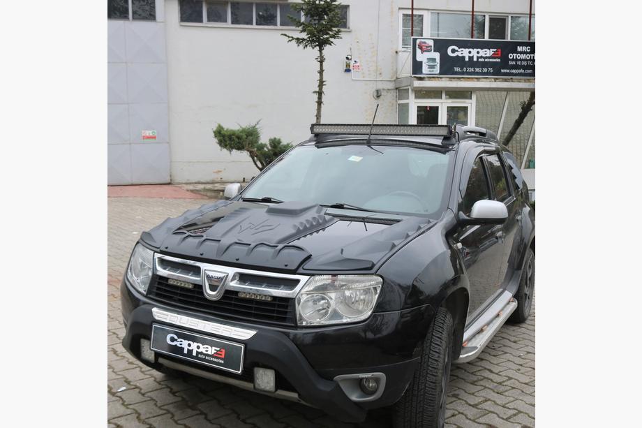 Dacia Duster 2008-2018 Copertura cofano (ABS) Foto 3