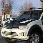 Mitsubishi L200 2006-2015 Presa d'aria cofano V1 (ABS) foto 4