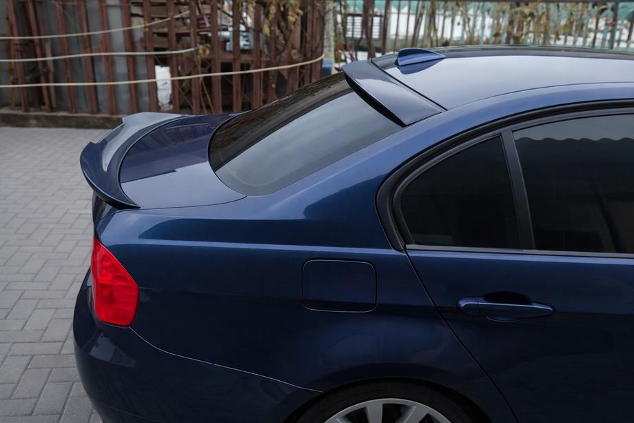 BMW 3 Series E90/E91 2005-2011 Spoiler EuroCap (ABS, Nero Lucido) Image