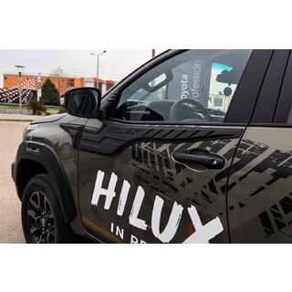 Modanature superiori porta (4 pz, ABS) Toyota Hilux 2015- foto 1