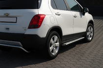 Chevrolet Trax 2012-2023 Pedane Laterali OEM V2 (2 pz, Alluminio) foto 1