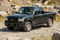 Ford Ranger 2002-2006 Pedane Laterali Allmond Black (2 pz, Alluminio) foto 1