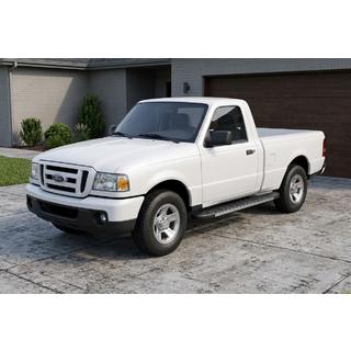 Pedane Laterali Duru (2 pz, Alluminio) Ford Ranger 2002-2006 foto 1