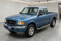 Ford Ranger 2002-2006 Pedane Laterali Maydos V1 (2 pz, Alluminio e Acciaio Inox) foto 1