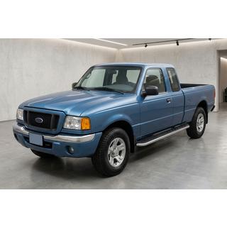 Pedane Laterali Maydos V1 (2 pz, Alluminio e Acciaio Inox) Ford Ranger 2002-2006 foto 1