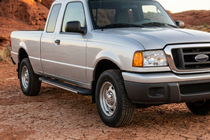 Ford Ranger 2002-2006 Pedane laterali Bosphorus Grey (2 pz, alluminio) foto 1