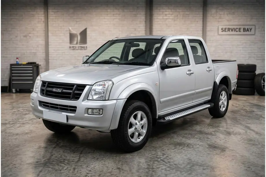 Isuzu D-Max 2002-2011 Pedane Laterali Allmond Grey (2007-2012, 2 pz, Alluminio) Image