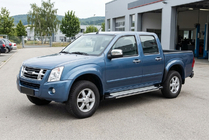 Isuzu D-Max 2002-2011 Pedane Laterali Rainbow (2007-2012, 2 pz, Alluminio) foto 1