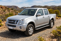 Isuzu D-Max 2002-2011 Pedane Laterali Maydos V1 (2007-2012, 2 pz, Alluminio) foto 1