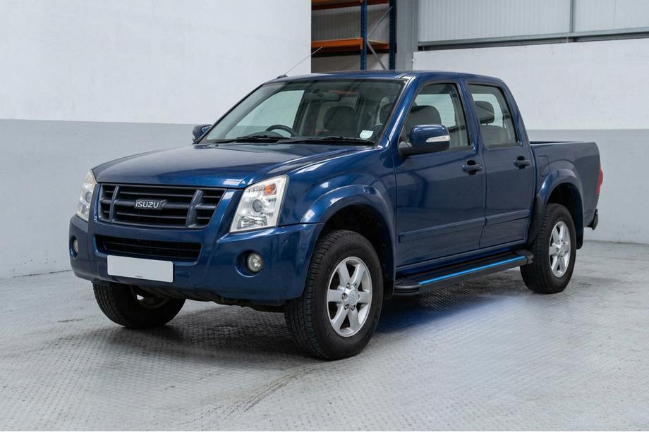 Isuzu D-Max 2002-2011 Pedane Laterali Maya Blue (2007-2012, 2 pz, Alluminio) Image