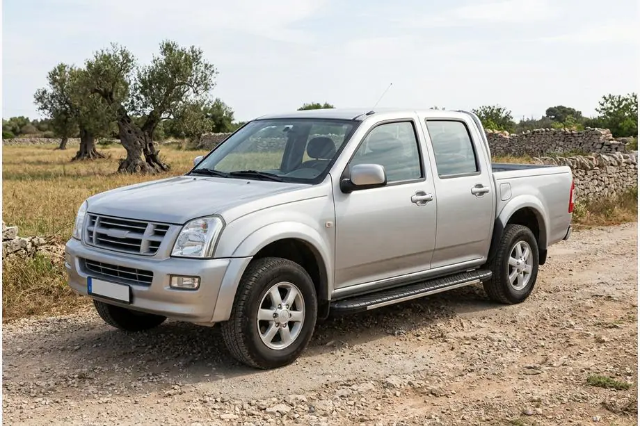 Isuzu D-Max 2002-2011 Pedane Laterali Bosphore Grey (2007-2012, 2 pz, Alluminio) Image