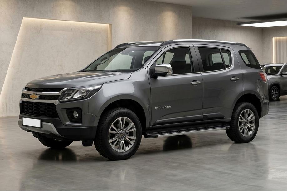 Chevrolet Trailblazer 2012-2019 Pedane Laterali Maya V1 (2 pz, Alluminio) Image