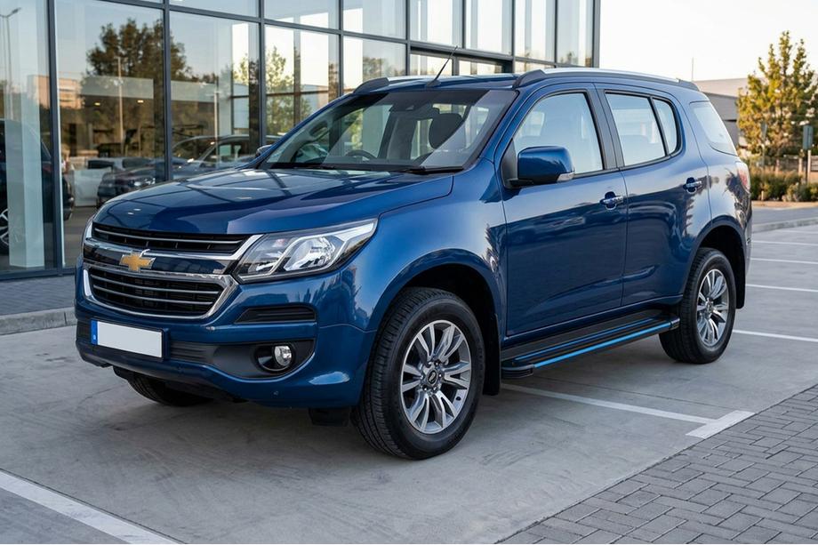 Chevrolet Trailblazer 2012-2019 Pedane Laterali Maya Blue (2 pz, Alluminio) Image