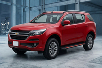 Chevrolet Trailblazer 2012-2019 Pedane Laterali Maya Red (2 pz, Alluminio) foto 1