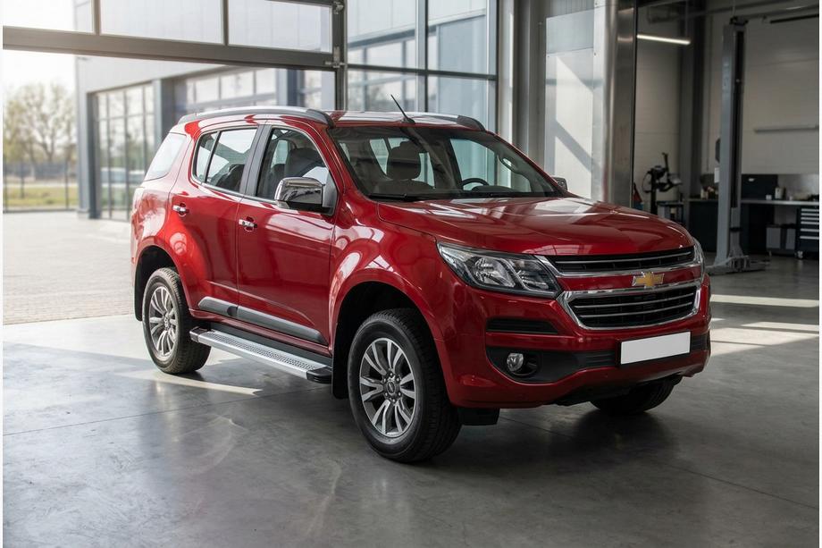 Chevrolet Trailblazer 2012-2019 Pedane Laterali Maya V2 (2 pz, Alluminio) Image