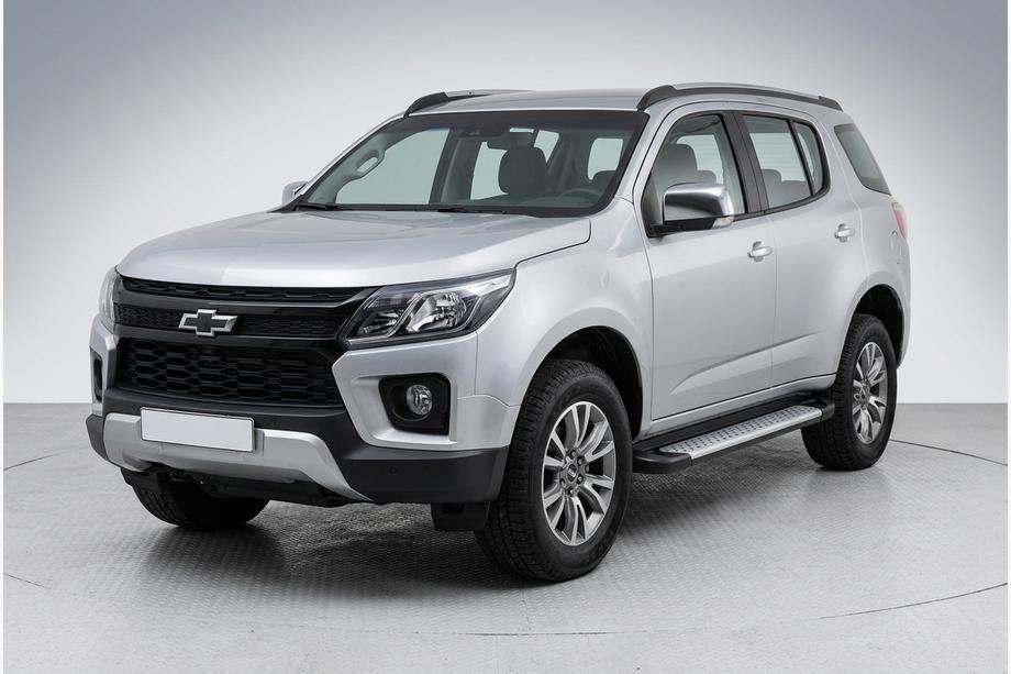 Chevrolet Trailblazer 2012-2019 Pedane laterali Allmond Grey (2 pz, alluminio) Image