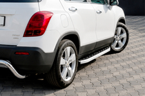 Chevrolet Trailblazer 2012-2019 Pedane Laterali Fullmond (2 pz, Alluminio) foto 1