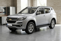 Chevrolet Trailblazer 2012-2019 Pedane Laterali Allmond Black (2 pz, Alluminio) foto 1