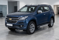 Chevrolet Trailblazer 2012-2019 Pedane Laterali RedLine V1 (2 pz, Alluminio) foto 1