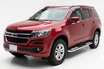 Chevrolet Trailblazer 2012-2019 Pedane Laterali Tayga V2 (2 pz, Alluminio) foto 1