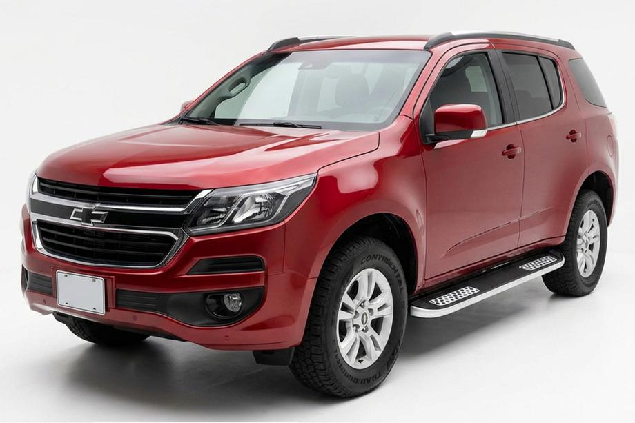 Chevrolet Trailblazer 2012-2019 Pedane Laterali Tayga V2 (2 pz, Alluminio) Image