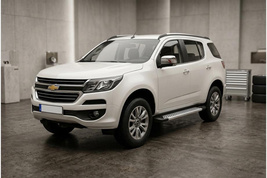Chevrolet Trailblazer 2012-2019 Pedane Laterali Vision New Grey (2 pz, Alluminio) Image