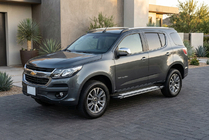 Chevrolet Trailblazer 2012-2019 Pedane Laterali Rainbow (2 pz, Alluminio) foto 1