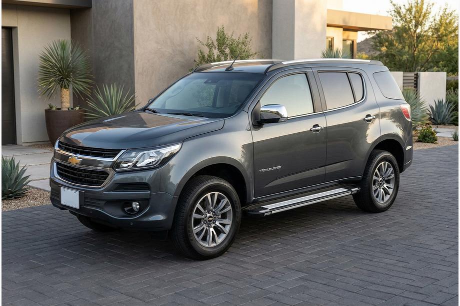 Chevrolet Trailblazer 2012-2019 Pedane Laterali Rainbow (2 pz, Alluminio) Image