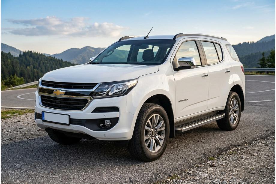 Chevrolet Trailblazer 2012-2019 Pedane Laterali BlackLine (2 pz, Alluminio) Image