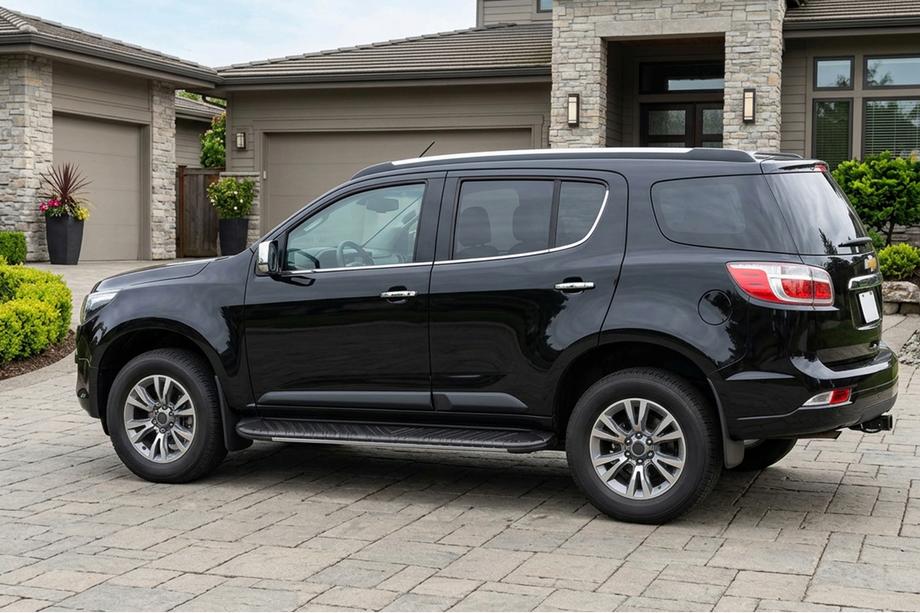 Chevrolet Trailblazer 2012-2019 Pedane laterali Bosphorus Grey (2 pz, alluminio) Image