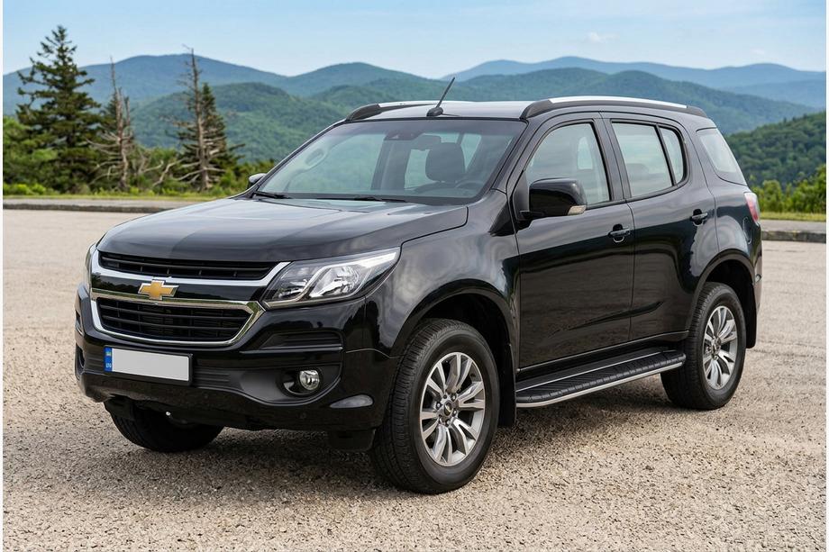 Chevrolet Trailblazer 2012-2019 Pedane Laterali Duru (2 pz, Alluminio) Image