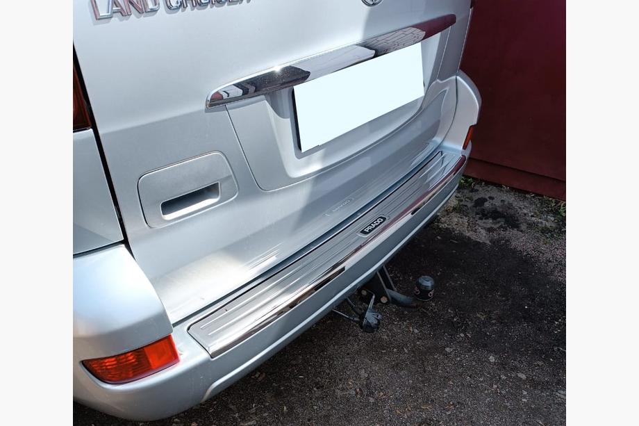 Toyota Land Cruiser Prado 120 2002-2009 Protezione paraurti posteriore Image