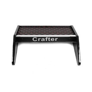 Mensola per cruscotto (Nera con cuciture rosse) Volkswagen Crafter 2006-2016 foto 3