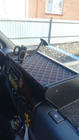 Mercedes Sprinter W901/902/903/904/905 1995–2006 Mensola cruscotto (1995-2000, Nero con cuciture rosse) TDI (cruscotto) foto 6