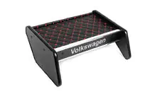 Volkswagen LT 1995-2006 Mensola per cruscotto (Nera con cuciture rosse) foto 5